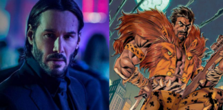 keanu reeves, kraven il cacciatore