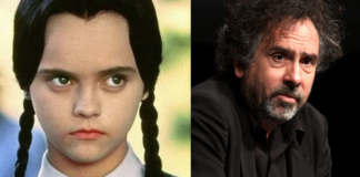 la famiglia addams, tim burton, mercoledì