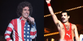 sacha baron cohen, freddie mercury