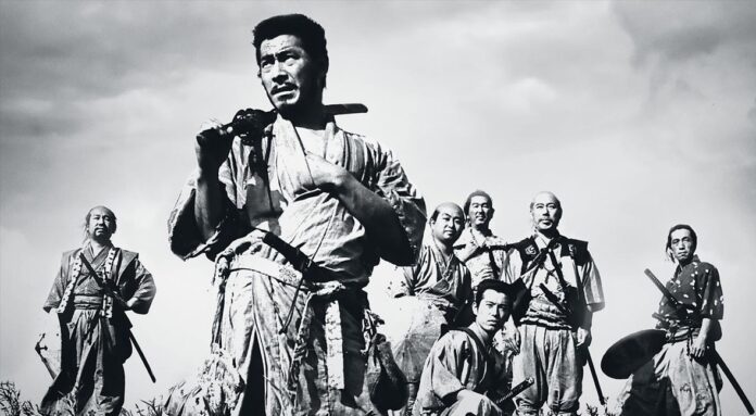 i sette samurai, akira kurosawa