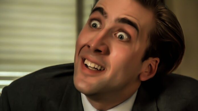 nicolas cage, stress da vampiro