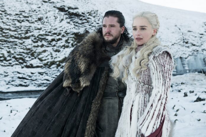 Il trono di spade, Emilia Clarke, Kit Harington