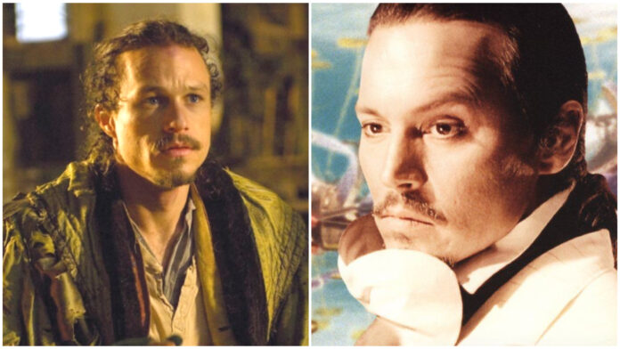 Johnny Depp, heath ledger, il dottor parnassus