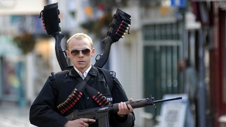 Simon Pegg; Hot Fuzz; Edgar Wright; Trilogia del cornetto