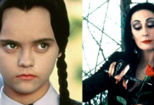 la famiglia addams, christina ricci, morticia