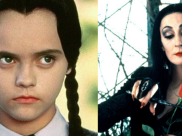 la famiglia addams, christina ricci, morticia