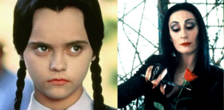 la famiglia addams, christina ricci, morticia