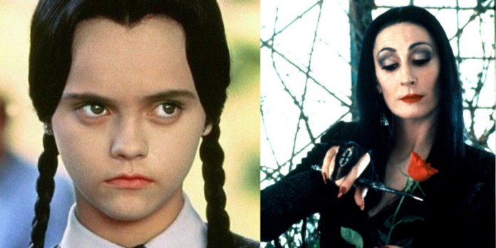 la famiglia addams, christina ricci, morticia