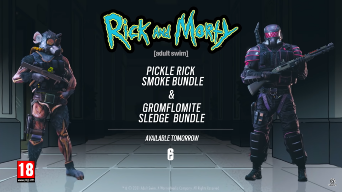 rick e morty, rainbow six seige