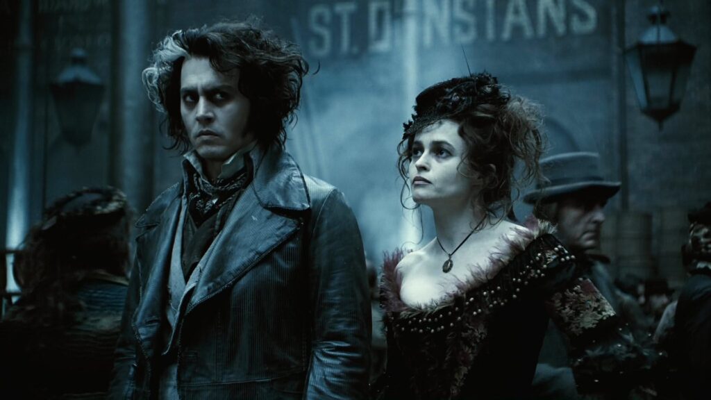 Sweeney Todd, Johnny Depp, Helena Bonham Carter, musical