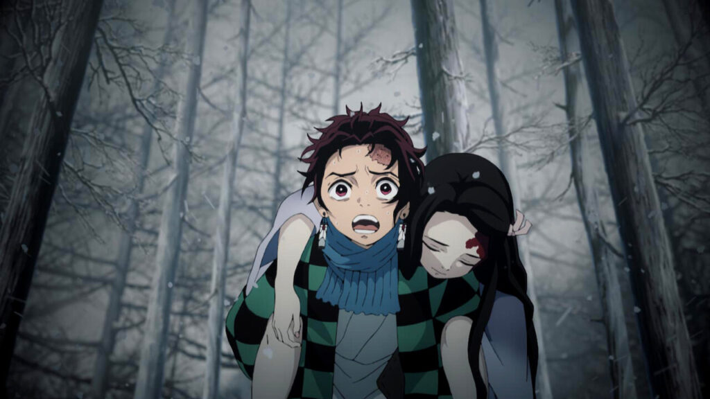 Tanjiro e Netzuko