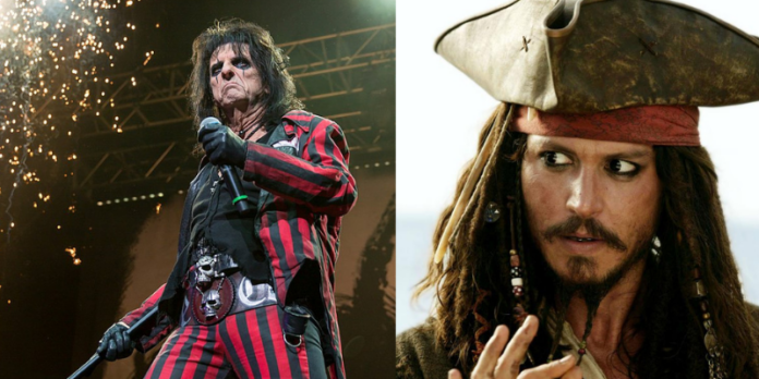 alice cooper, johnny depp