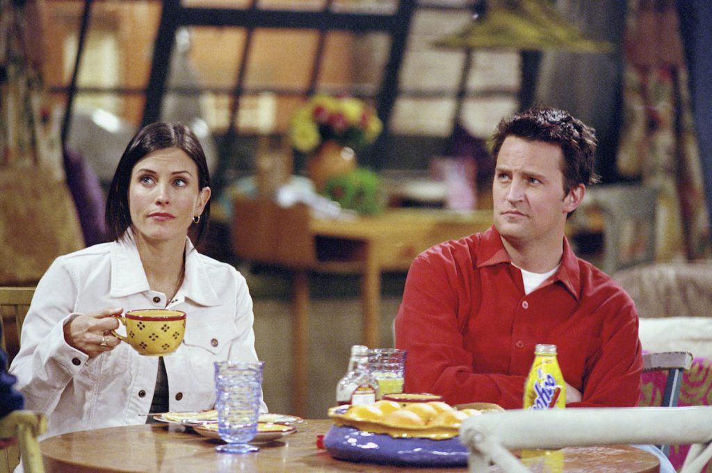 friends chandler e monica