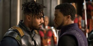 michael b jordan, black panther, chadwick boseman