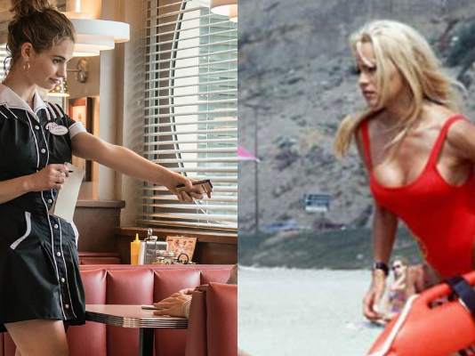 pam & tommy, lily james, pamela anderson