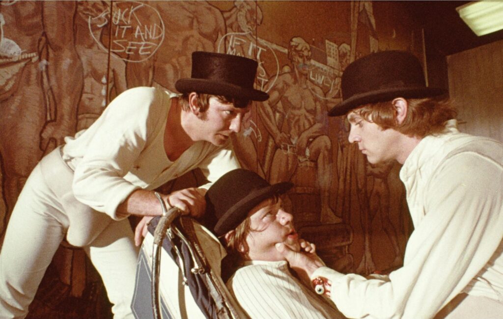 Arancia Meccanica; Malcolm McDowell