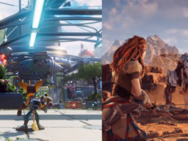 Ratchet & Clank Rift Apart, horizon zero dawn
