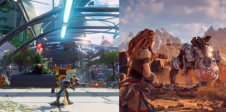 Ratchet & Clank Rift Apart, horizon zero dawn