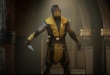 Scorpion in Mortal Kombat 11