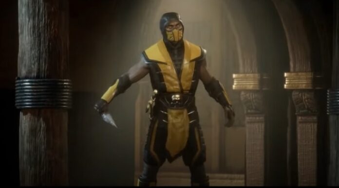 Scorpion in Mortal Kombat 11