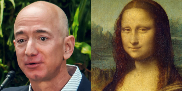 jeff bezos, gioconda