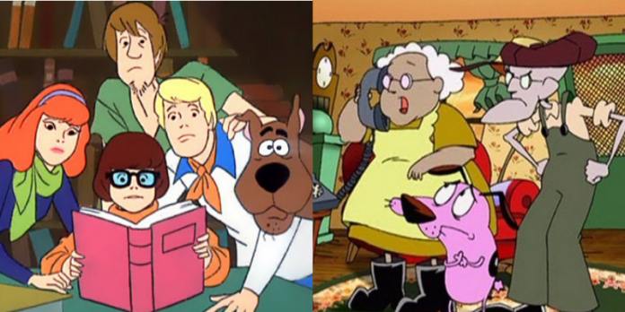 scooby-doo, leone il cane fifone
