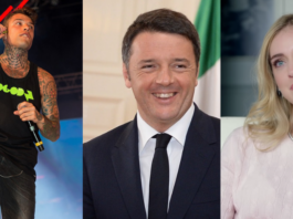 fedez, chiara ferragni, matteo renzi