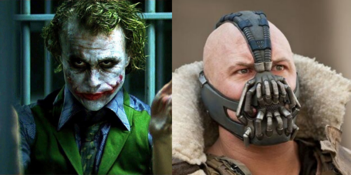 il cavaliere oscuro, joker, bane