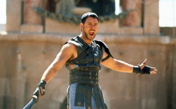 Il Gladiatore: Russell Crowe; Luca Ward