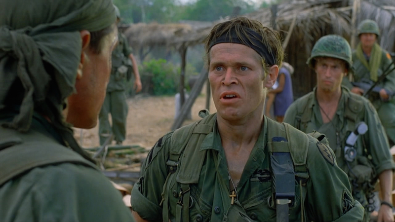 Platoon; Willem Dafoe