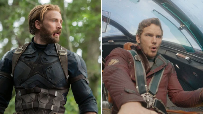 steve rogers, peter quill