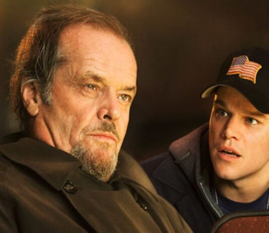 the departed, matt damon, jack nicholson