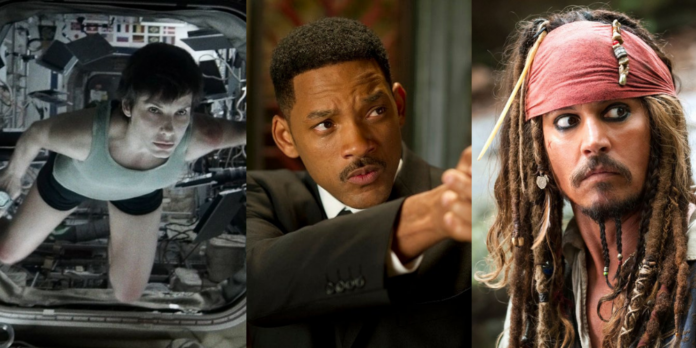 will smith, johnny depp, sandra bullock