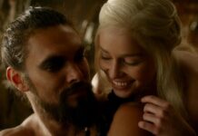 game of thrones, jason momoa, emialia clarke