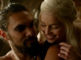game of thrones, jason momoa, emialia clarke