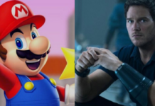 chris pratt, super mario