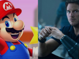 chris pratt, super mario