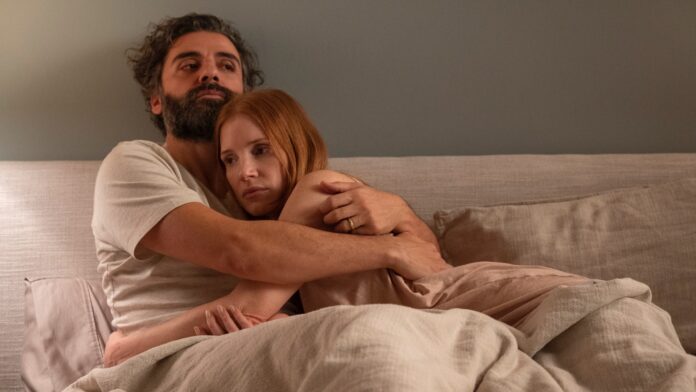 jessica chastain, oscar isaac, scene da un matrimonio