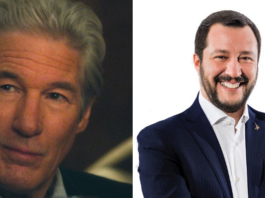richard gere, matteo salvini