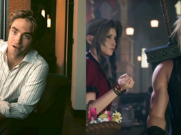 robert pattinson, final fantasy VII