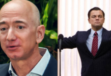 jeff bezos, leonardo dicaprio