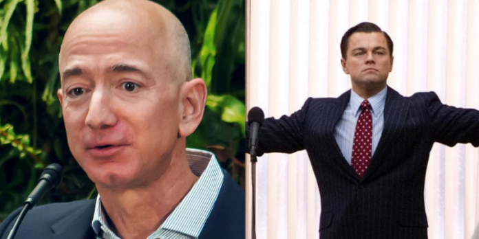 jeff bezos, leonardo dicaprio