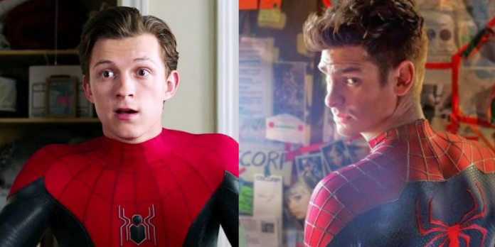 spider-man, tom holland, andrew garfield