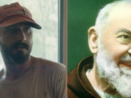 shia labeouf, padre pio