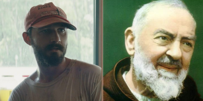 shia labeouf, padre pio