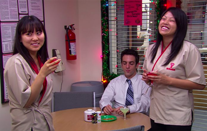 the office benihana christmas 696x442 2