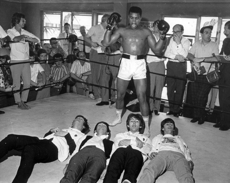 Muhammad Ali; The Beatles