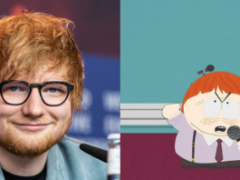ed sheeran, south park