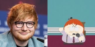 ed sheeran, south park