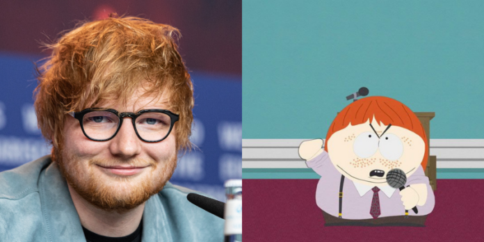 ed sheeran, south park